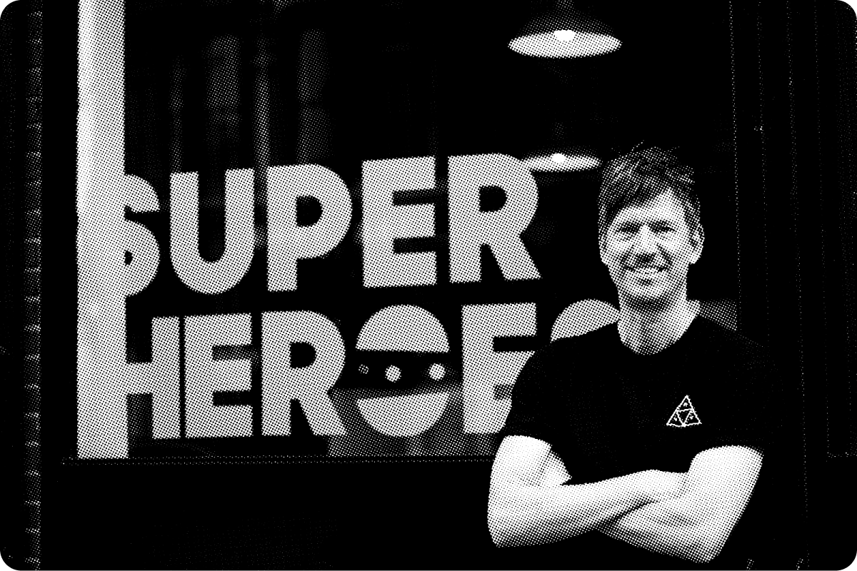SuperHeroes Mitbegründer  Rogier Vijverberg