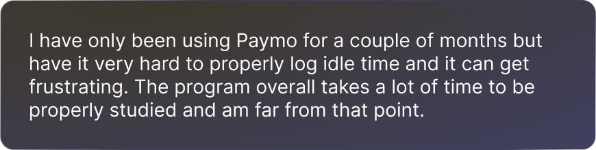 paymo complex ui review